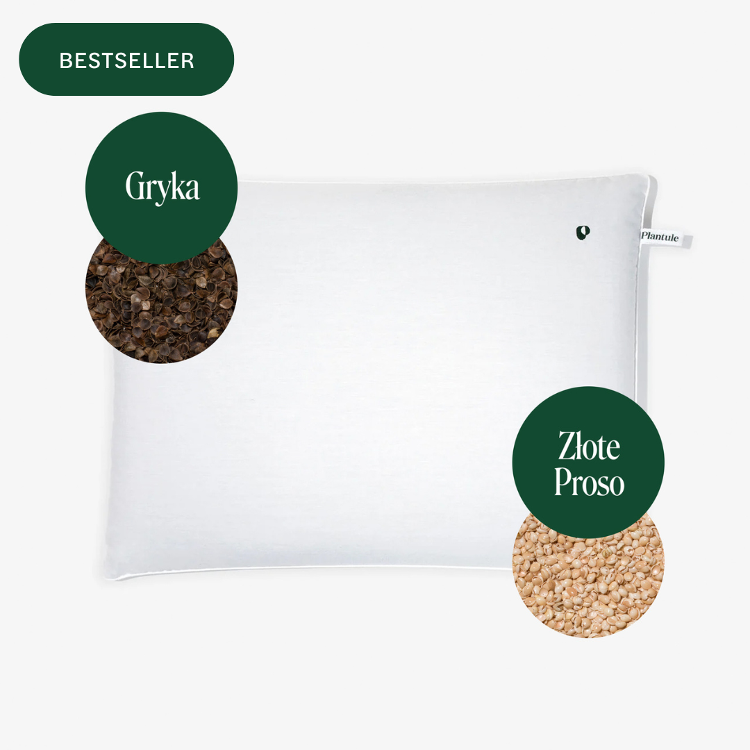 BF: Buckwheat husk pillow - bestseller (various sizes)