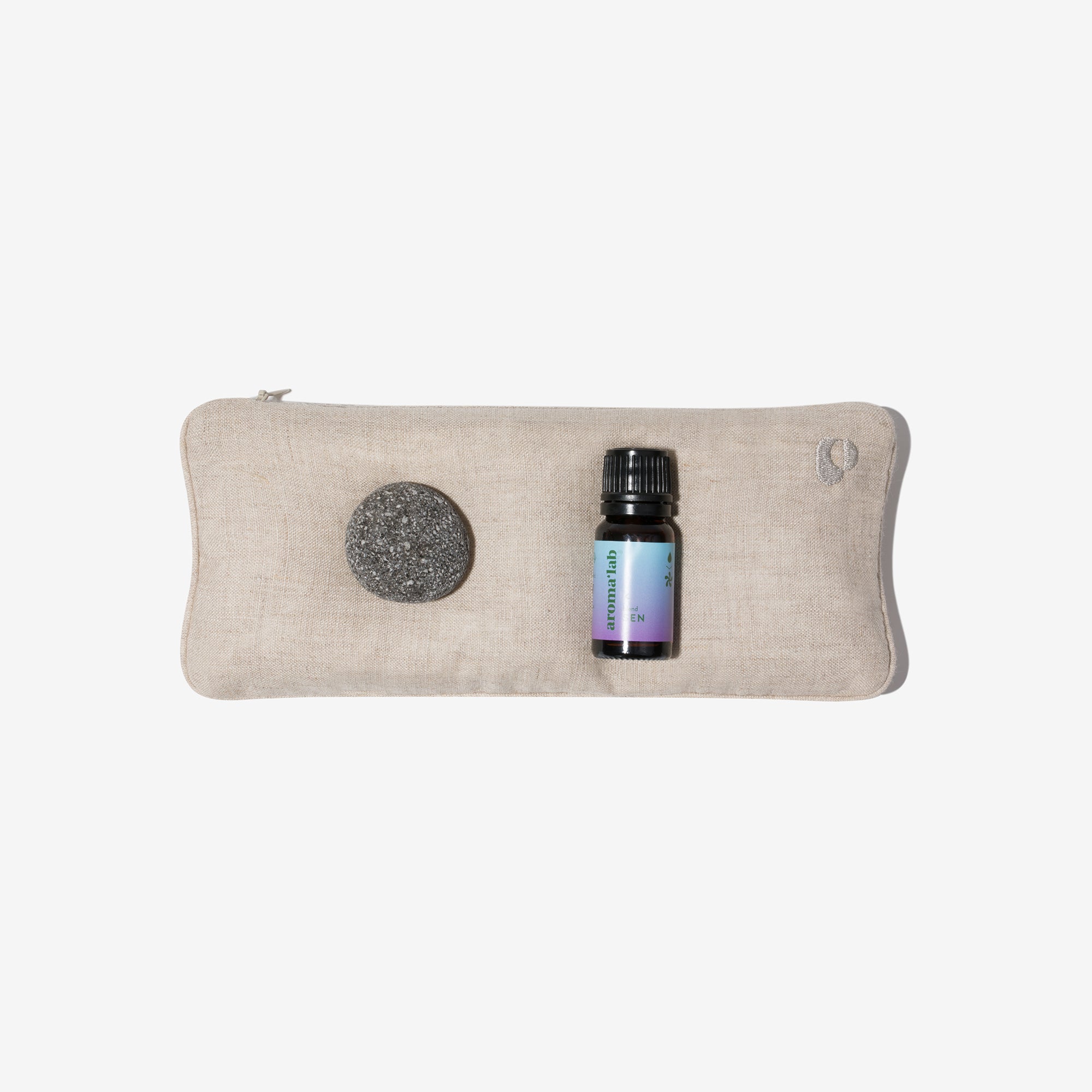 A set for a better sleep - a double-sided pillow and a pillow for the eyes