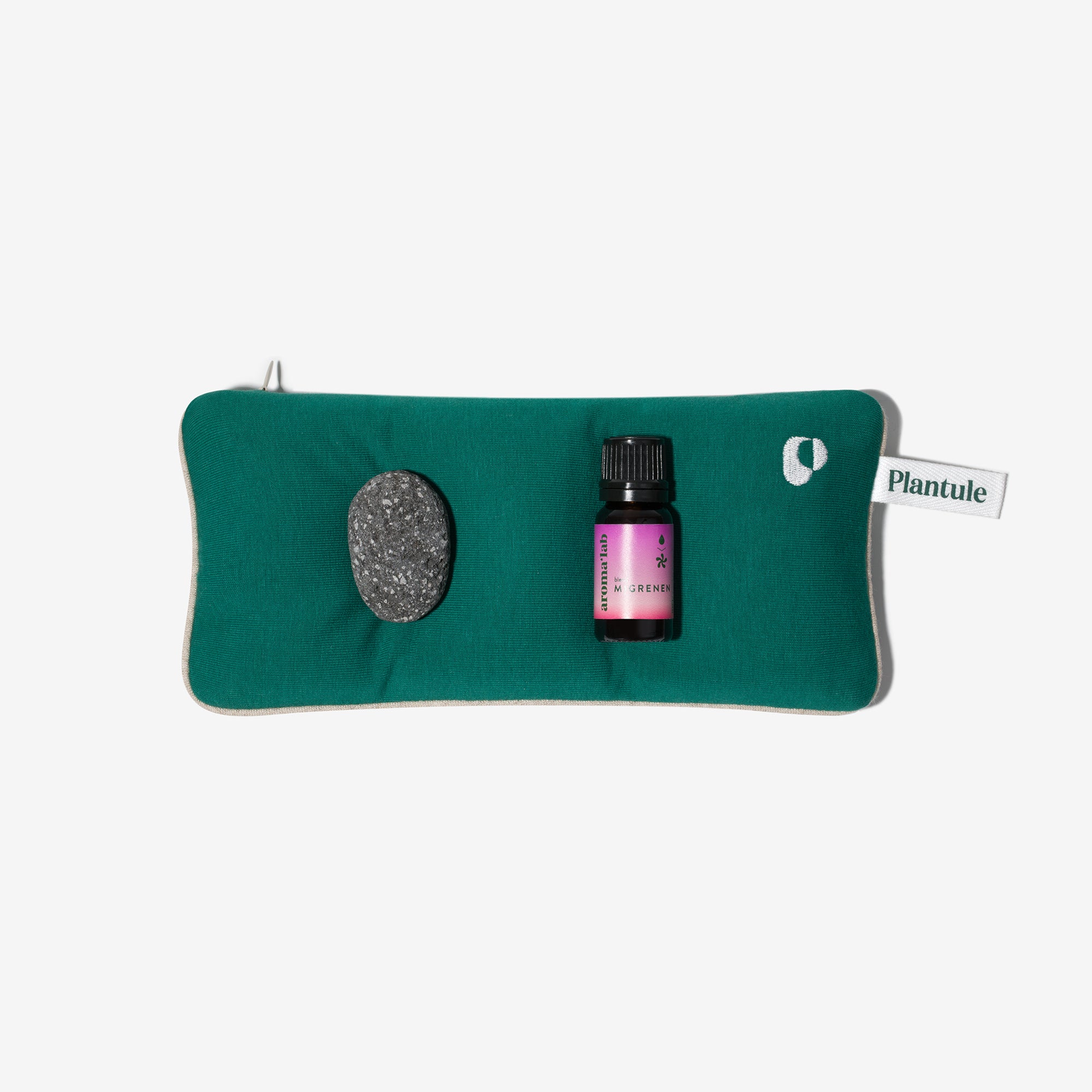 A set for a better sleep - a double-sided pillow and a pillow for the eyes