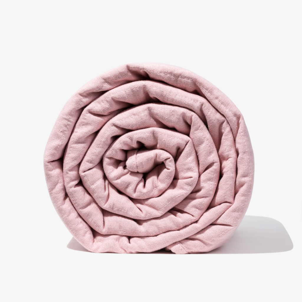 Lniana kołdra obciążeniowa Plantule