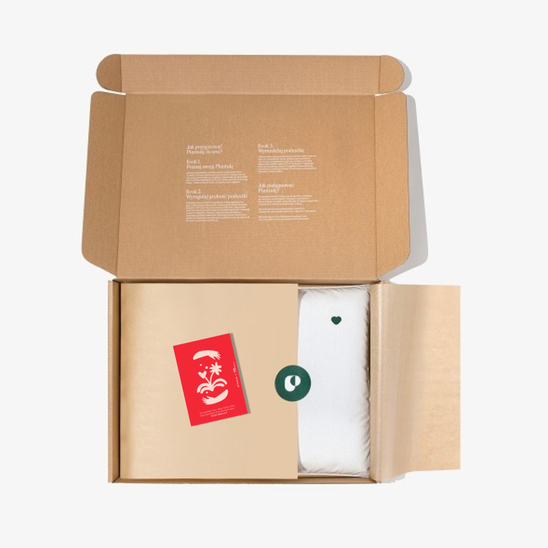 Pillow of Good Dreams "Let your thoughts rest" Plantule x Textual 45x60 cm