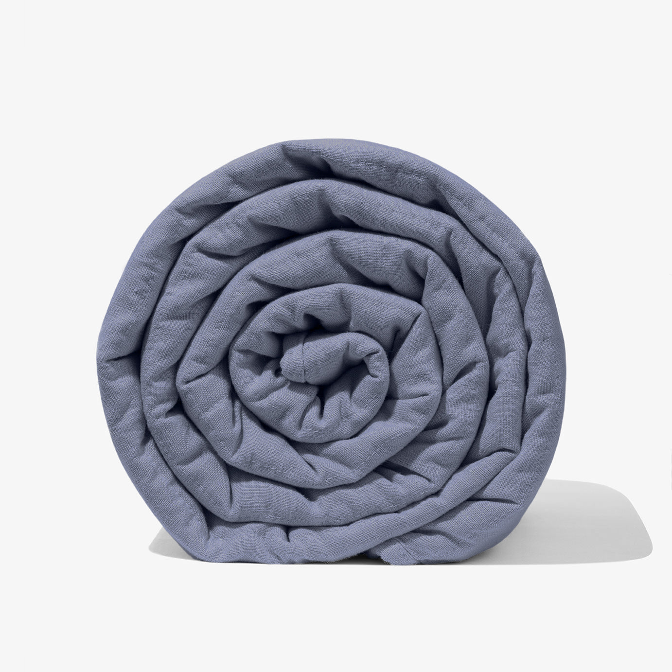 BLACK: Personalizowana lniana kołdra obciążeniowa z kulkami szklanymi