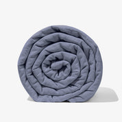 BLACK: Personalizowana lniana kołdra obciążeniowa z kulkami szklanymi