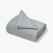 Weighted blanket with glass balls 150x200 cm (white cotton)