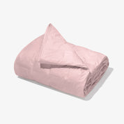 Weighted quilt with cherry pits 150x200 cm (white cotton)