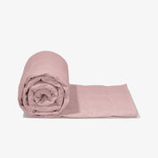Weighted quilt with cherry pits 150x200 cm (white cotton)