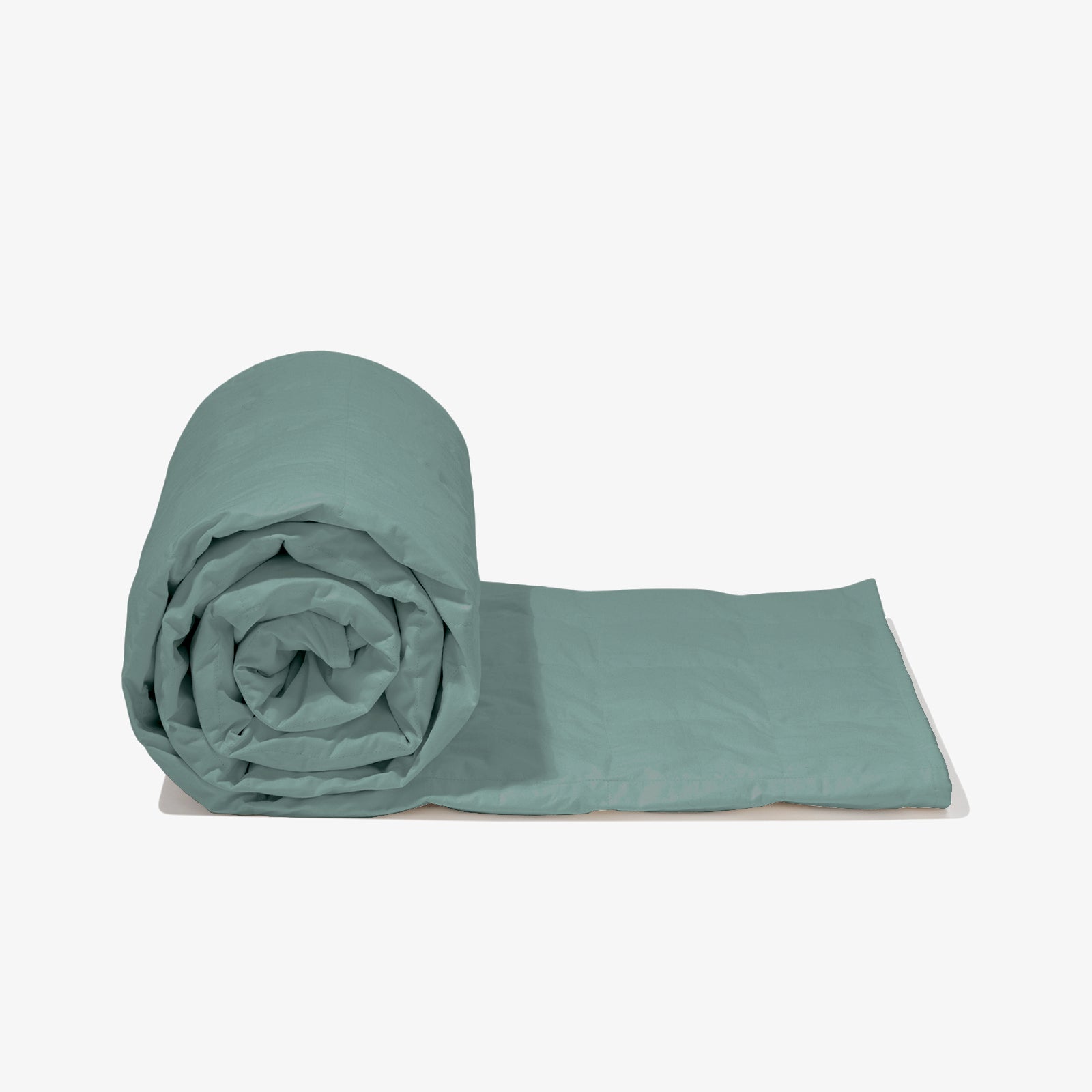 Weighted blanket with glass balls 150x200 cm (white cotton)