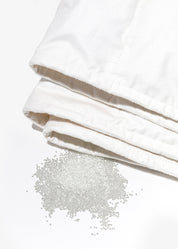 BLACK: Personalizowana lniana kołdra obciążeniowa z kulkami szklanymi