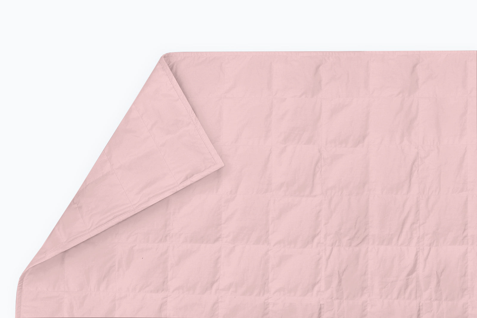 Weighted quilt with cherry pits 150x200 cm (white cotton)