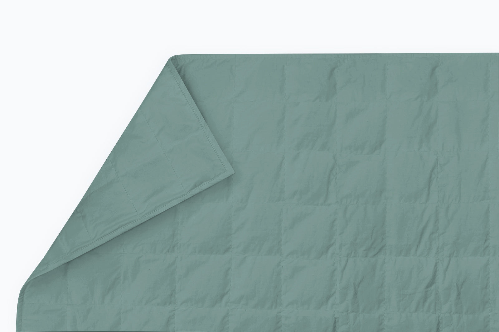 Weighted blanket with glass balls 150x200 cm (white cotton)