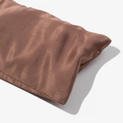 Jedwabna poduszka na oczy Plantule miedziana