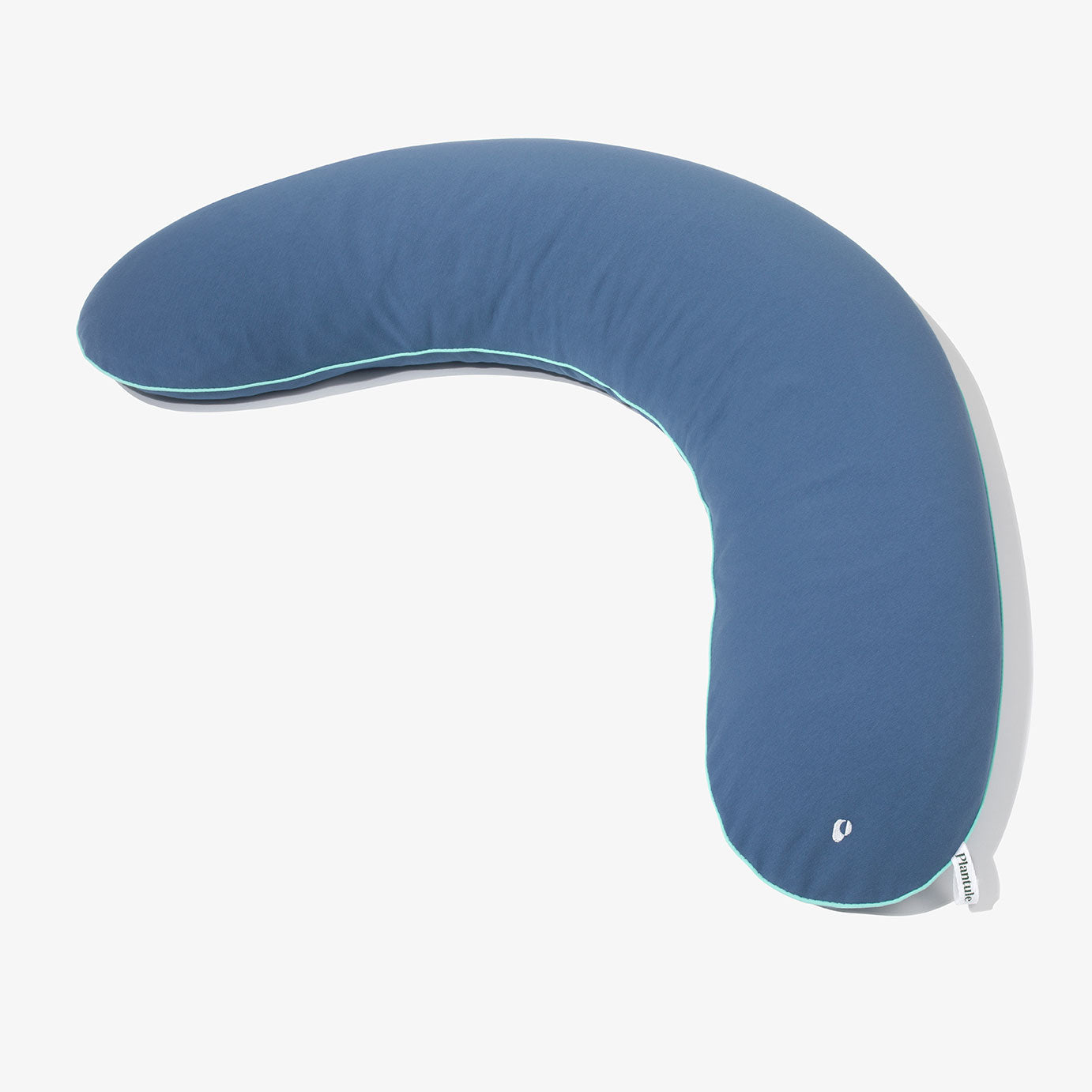 Poszewka na rogal ciążowy niebieska