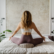 Sitting and meditation cushion (blue)