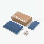 termofor suchy z pestkami wiśni do relaksu poduszka na oczy z siemieniem lnianym Plantule na prezent