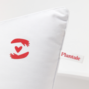 Pillow of Good Dreams "Let your thoughts rest" Plantule x Textual 45x60 cm