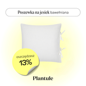 Cotton pillowcase 40x40 cm (light pink)