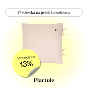 Cotton pillowcase 40x40 cm (beige)