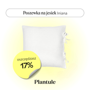 Linen pillowcase 40x40 cm (white)