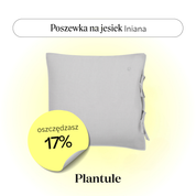 Linen pillowcase 40x40 cm (gray)