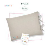 Linen pillowcase 45x60 cm (white)