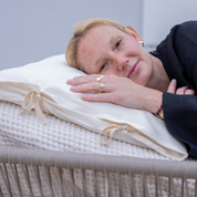 Plantule navy blue silk pillowcase (various sizes)