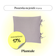 Linen pillowcase 40x40 cm (gray)