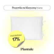 Linen pillowcase 45x60 cm (white)