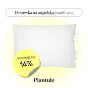 Cotton pillowcase 45x60 cm (white)