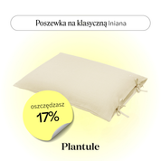 Linen pillowcase 45x60 cm (pink)