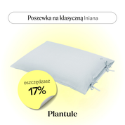 Linen pillowcase 45x60 cm (pink)