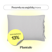 Linen pillowcase 45x60 cm (gray)