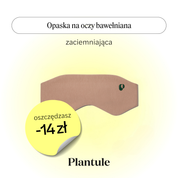 Opaska na oczy (beżowa)