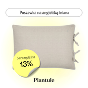 Linen pillowcase 45x60 cm (pink)