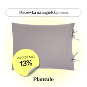 Linen pillowcase 45x60 cm (gray)