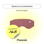 Opaska na oczy (burgundowa)