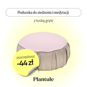 Cushion for sitting and meditation (powder pink)