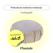 Sitting and Meditation Cushion (Light Grey)