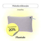 Relaxation pillow "travelka" (light grey)