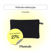 Poduszka relaksacyjna „travelka” (czarna)