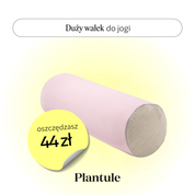 Large yoga roller (powder pink)