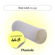 Large Yoga Roller (Light Gray)