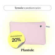 Termofor z pestkami wiśni (pudrowy róż)