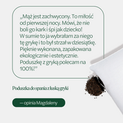 BF: Buckwheat husk pillow - bestseller (various sizes)