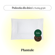 Pillow for children (1-4 years old) with buckwheat husk