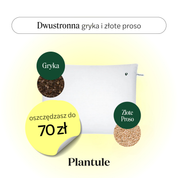 BF: Buckwheat husk pillow - bestseller (various sizes)