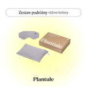 BLACK: Zestaw podróżny z trevelką (różne kolory)