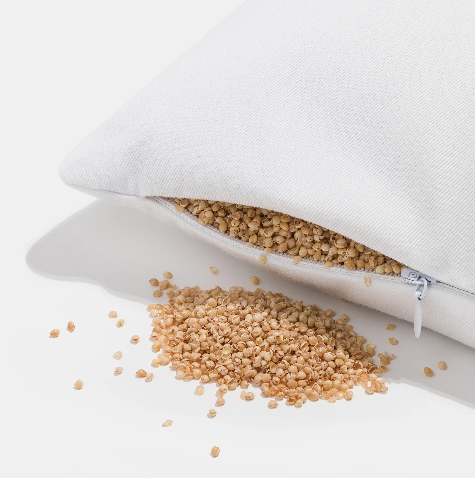 Pillow for children (1-4 years old) with buckwheat husk