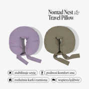 Nomad Nest Travel Pillow Plantule x Maria Prokop