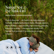 Nomad Nest Eye Mask 4 in 1 Plantule × Maria Prokop