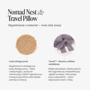 Nomad Nest Travel Pillow Plantule x Maria Prokop